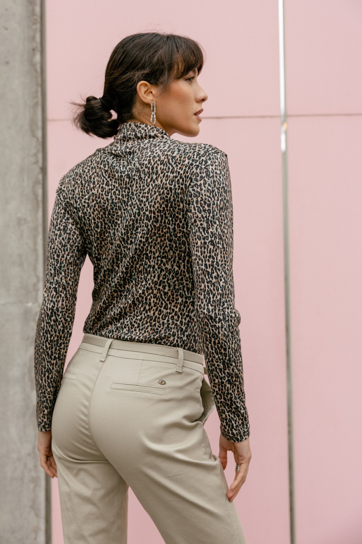 

Pantalon slim Women Claudia Felicita abbey stone | Freeman T. Porter