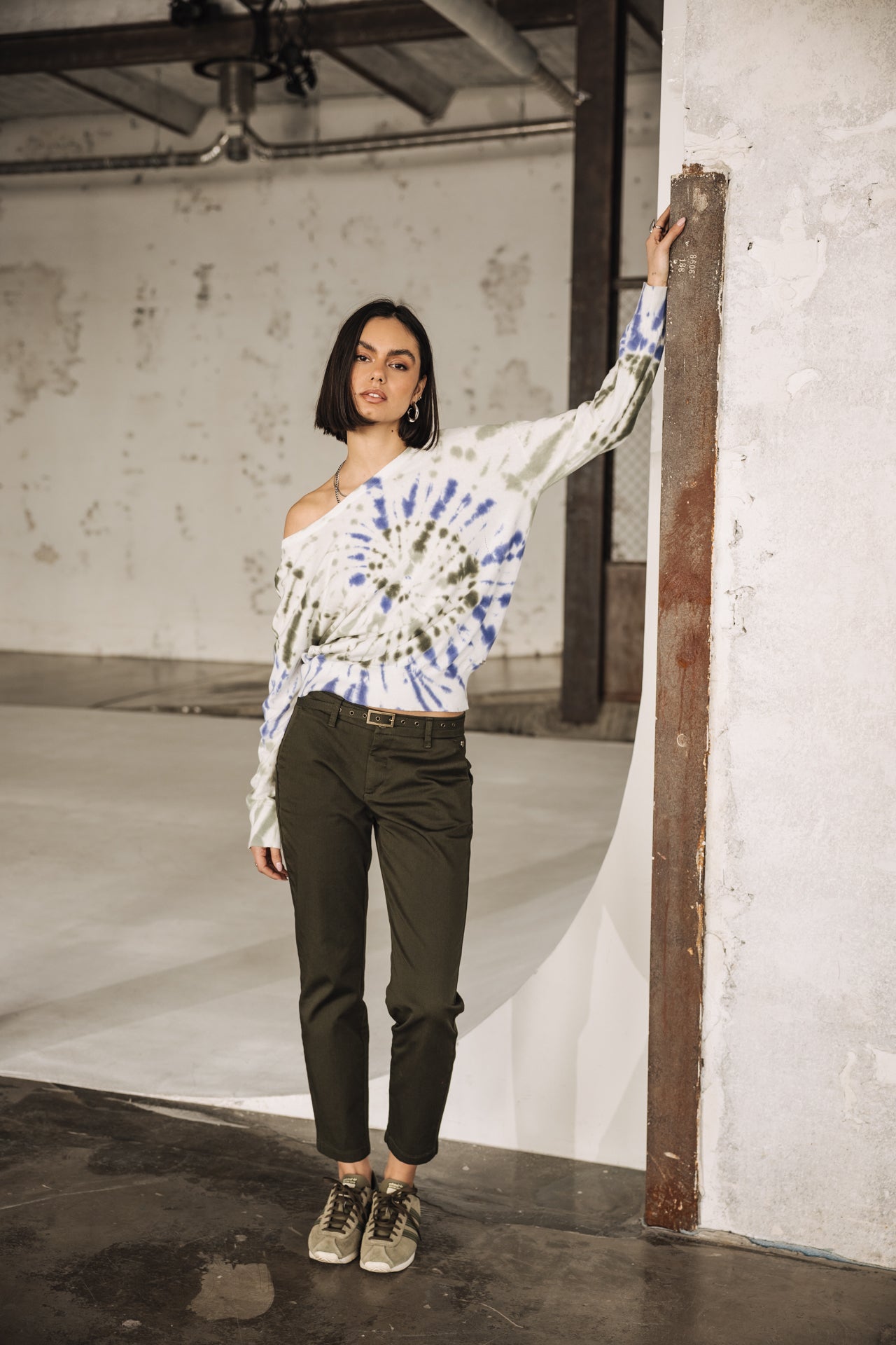 

Pantalones chinos Mujer Claudia Felicita forest night | Freeman T. Porter