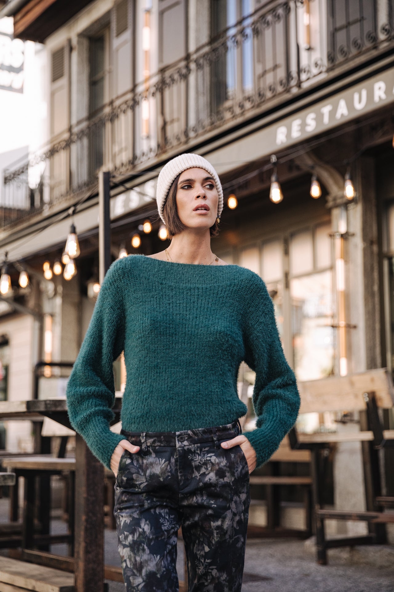 

Pantalon city slim Femme Claudia Mistica original | Freeman T. Porter