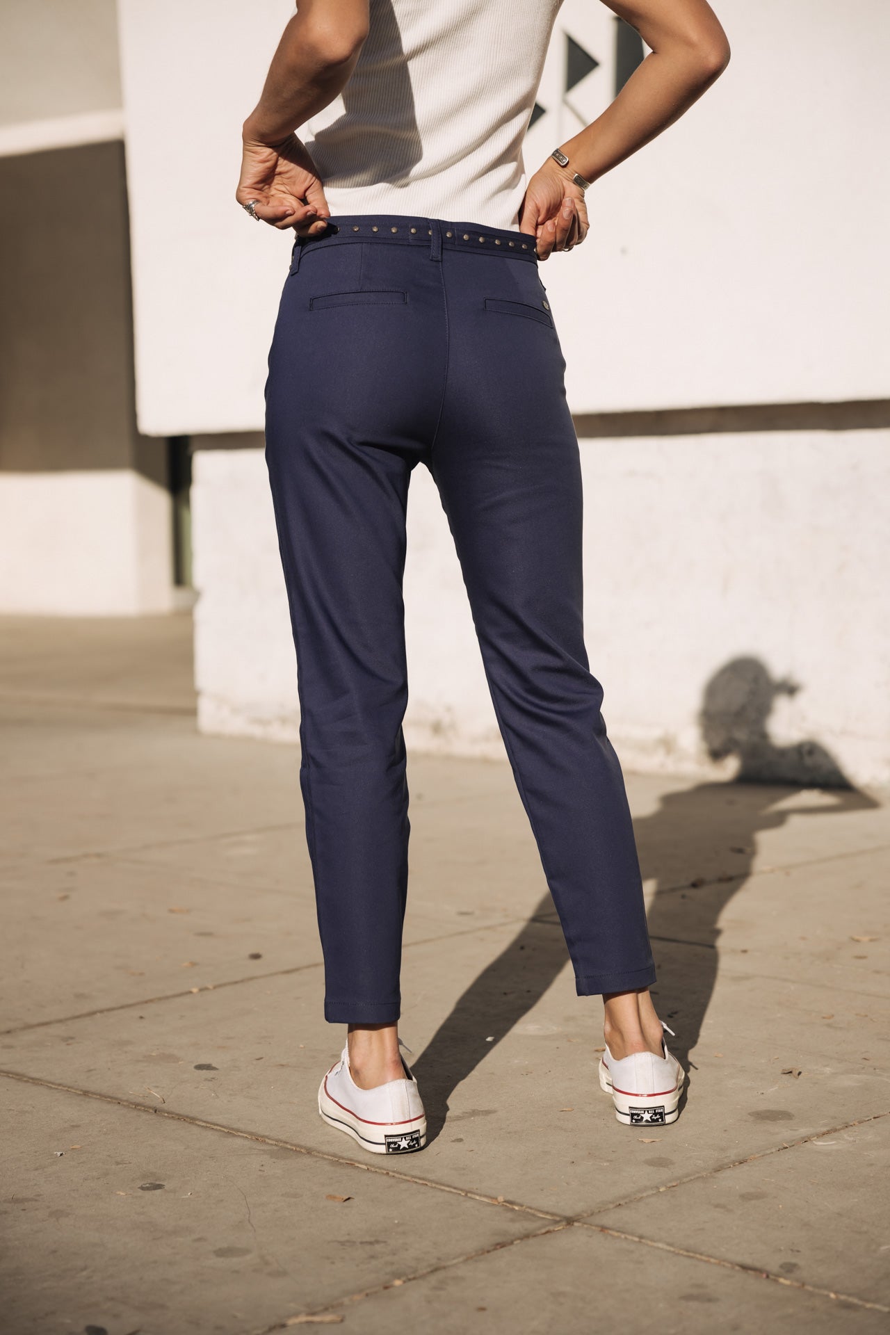 

Pantalon slim Femme Claudia Polyneo Light indigo | Freeman T. Porter
