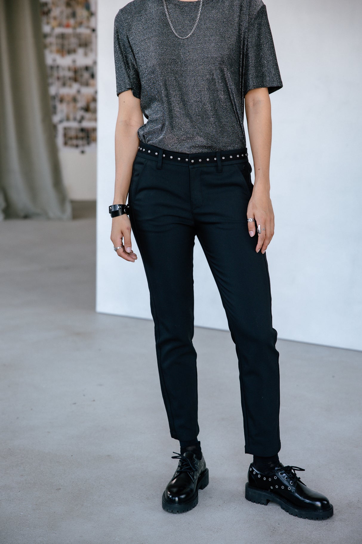   
            

Schlanke Hose Frau Claudia Polyneo black | Freeman T. Porter
          