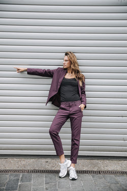 

Pantalon city slim Femme Claudia Polyneo winetasting | Freeman T. Porter