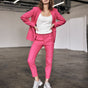 

City slim pants Women Claudia Polyneo raspberry sorbet | Freeman T. Porter