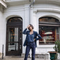 

Pantalon city slim Frau Claudia Polyneo storm | Freeman T. Porter
