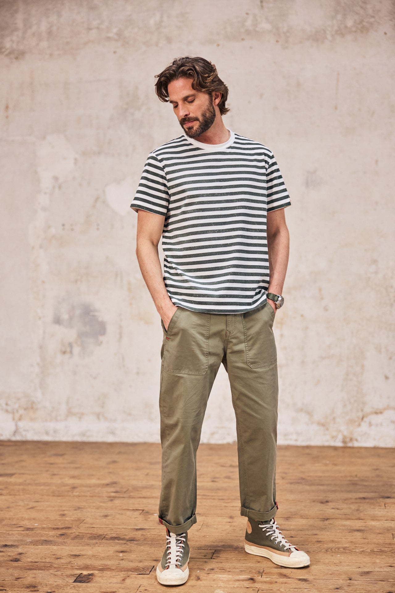 

Workwear pants Men Alexis Yago deep lichen green | Freeman T. Porter