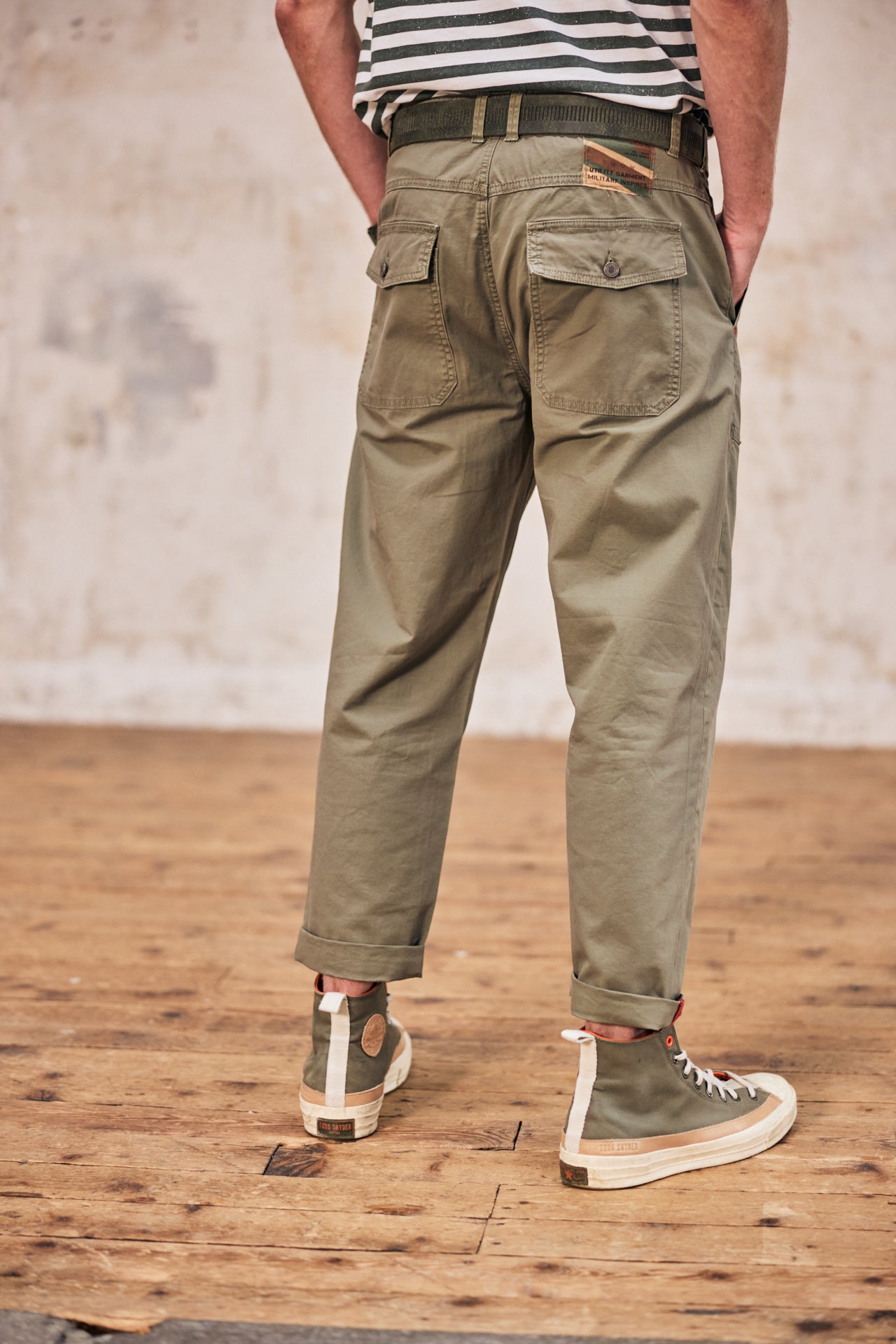 

Workwear pants Men Alexis Yago deep lichen green | Freeman T. Porter