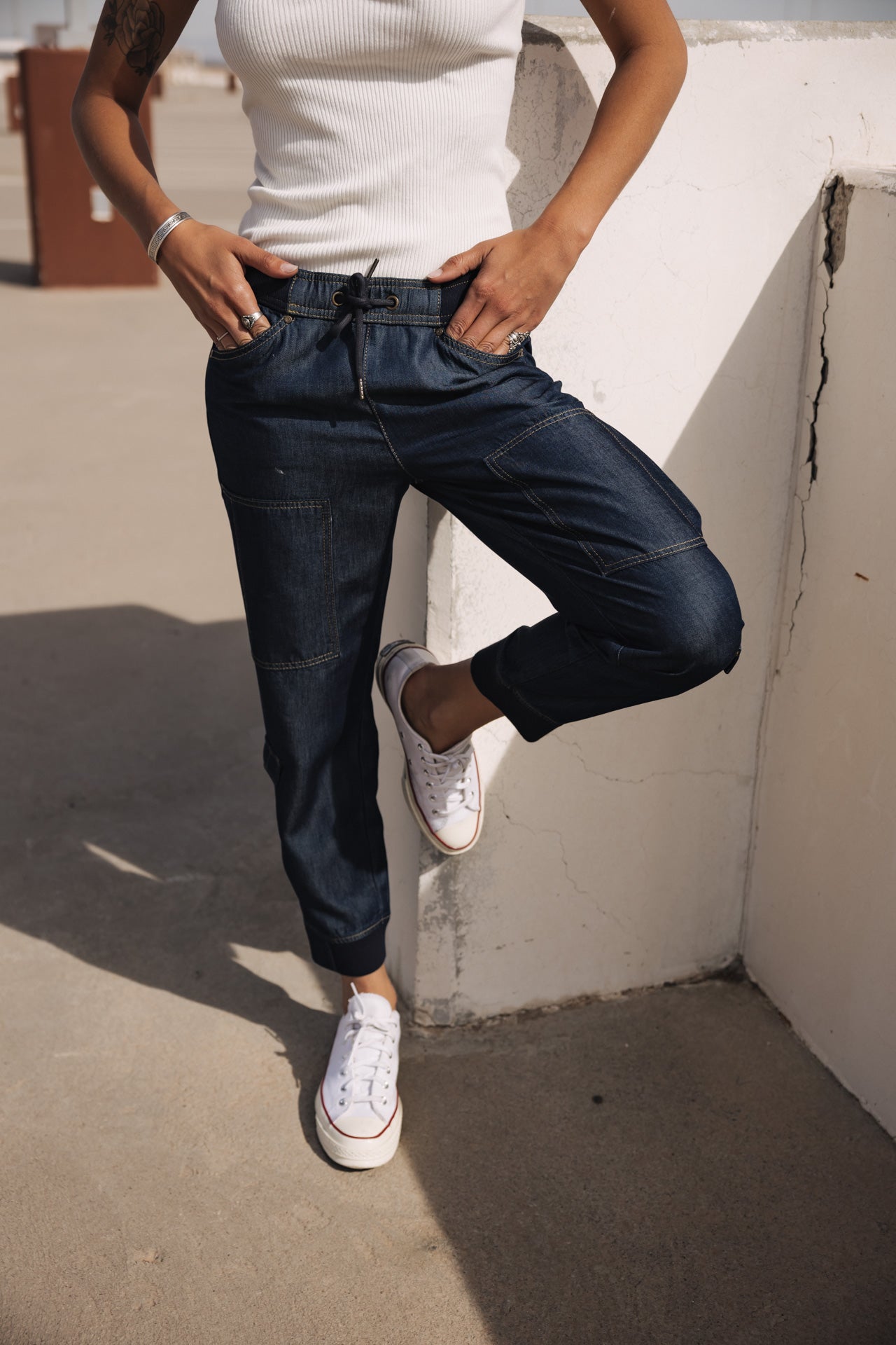 

Cargo jeans Woman Celine mauricia dark | Freeman T. Porter