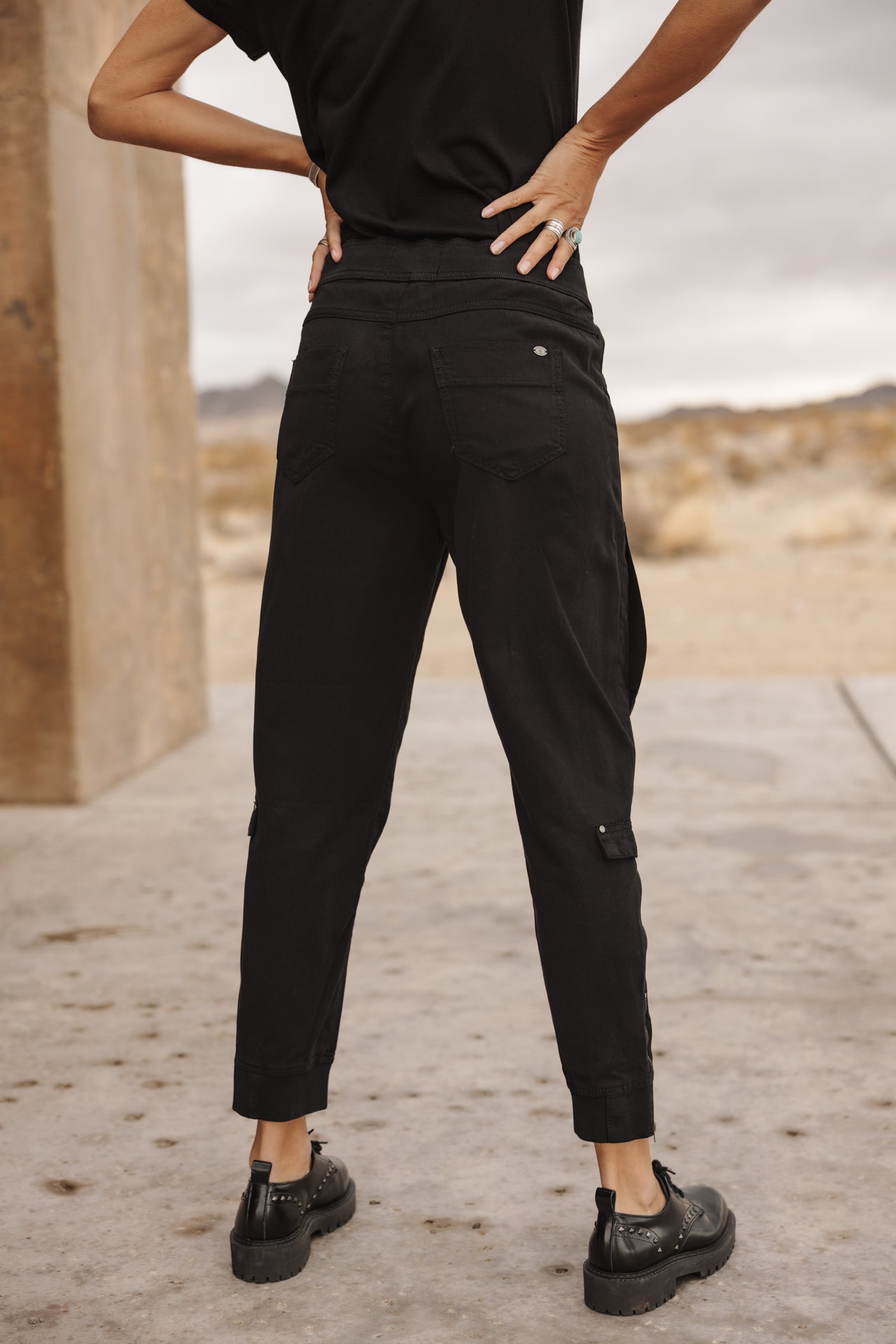 

Cargo pants Woman Celine Jazz black | Freeman T. Porter