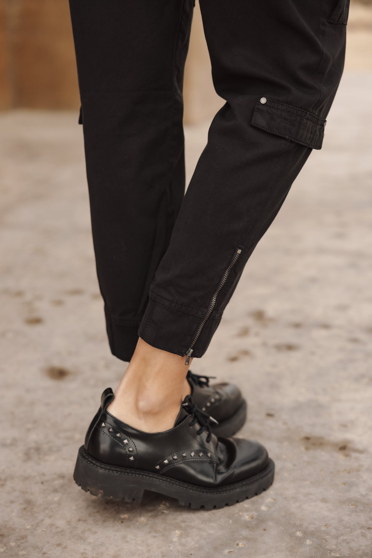 

Cargo pants Woman Celine Jazz black | Freeman T. Porter