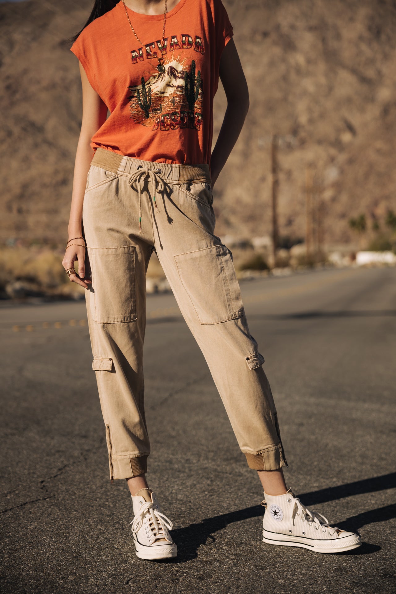   
            

Cargo-Hose Frau Celine Jazz irish cream | Freeman T. Porter
          