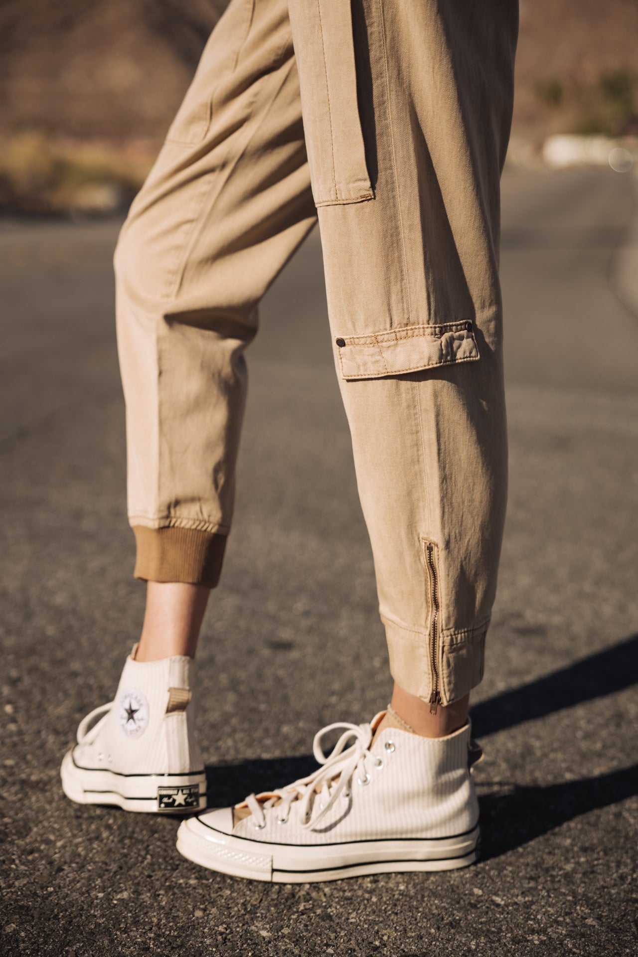 

Pantalon cargo Femme Celine Jazz irish cream | Freeman T. Porter