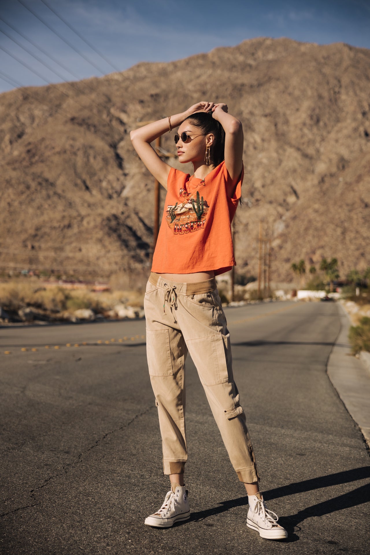 

Pantalon cargo Femme Celine Jazz irish cream | Freeman T. Porter