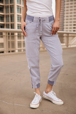 

Pantalon cargo Femme Celine Jazz jacaranda | Freeman T. Porter