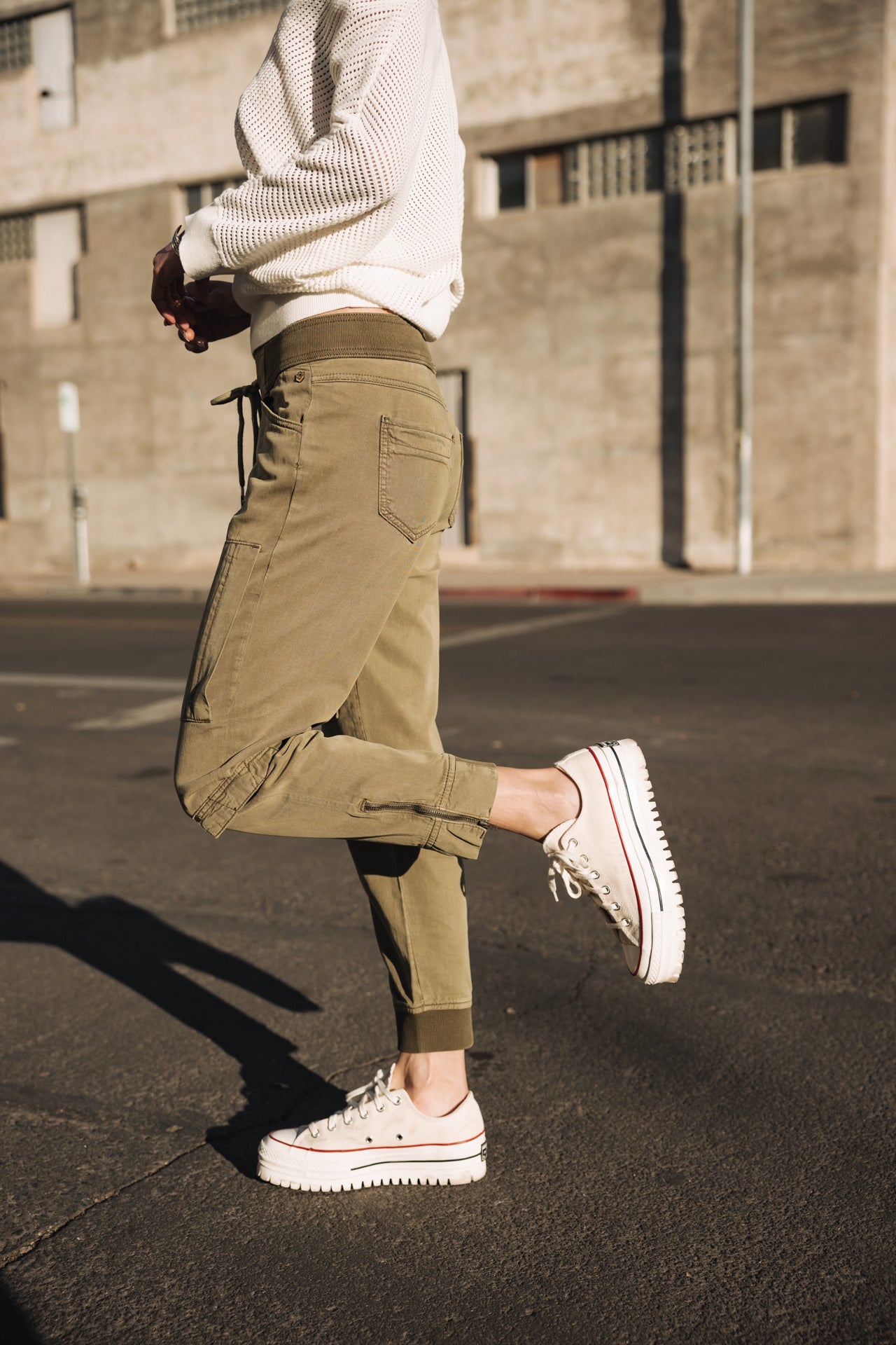

Cargo pants Woman Celine Jazz deep lichen green | Freeman T. Porter