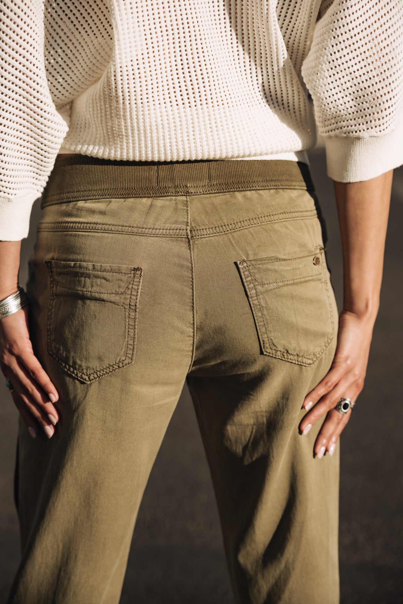 

Cargo pants Woman Celine Jazz deep lichen green | Freeman T. Porter