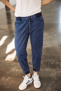 

Pantalon cargo Femme Celine Jazz peacoat | Freeman T. Porter