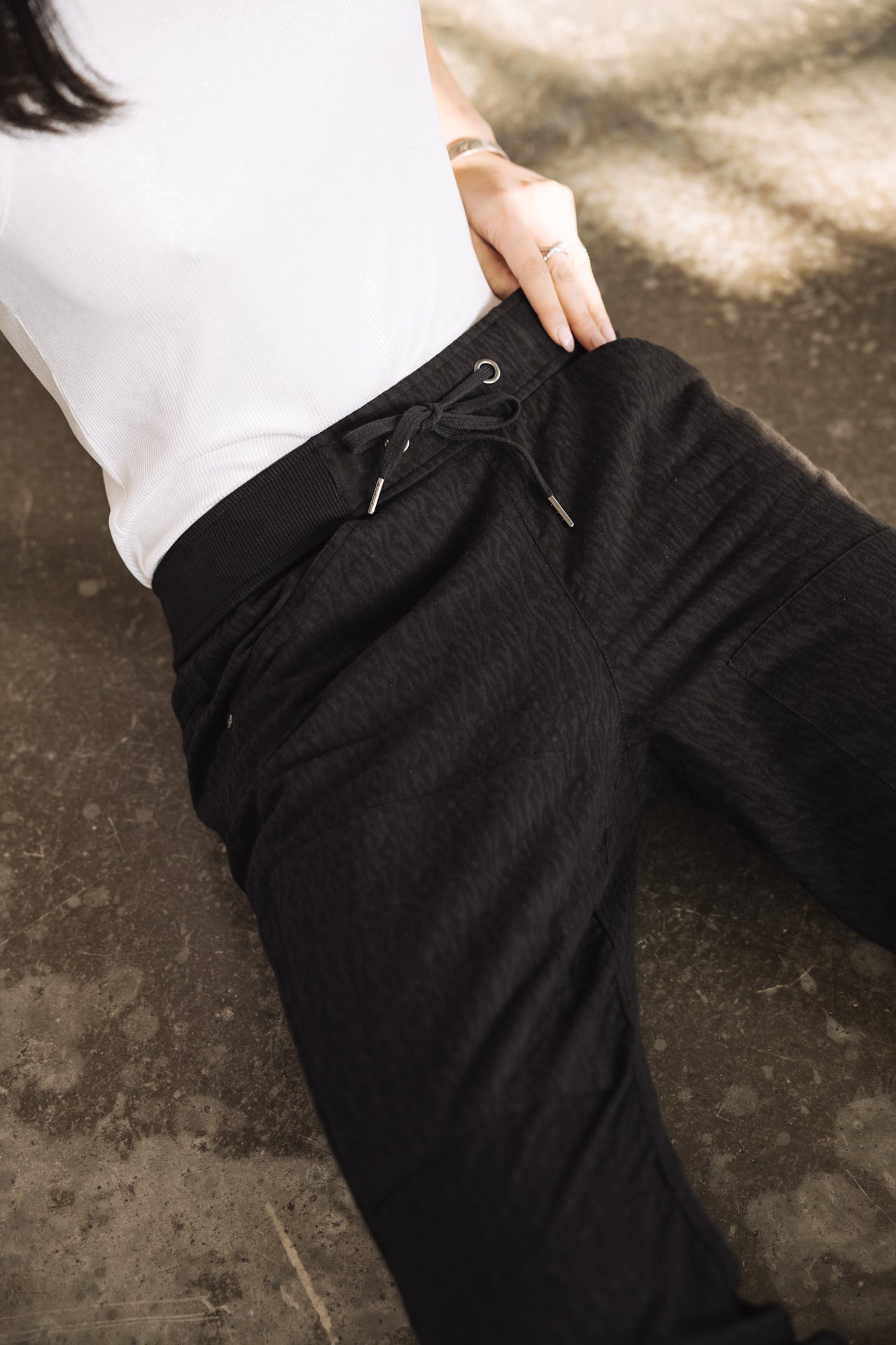

Pantalon cargo Femme Celine Sapa black | Freeman T. Porter