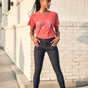 

Jeans taille haute 7/8 Femme Alexa High Waist Cropped bokken | Freeman T. Porter