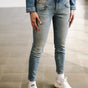 

Röhrenjeans Frau Alexa High Waist Cropped SDM shark | Freeman T. Porter