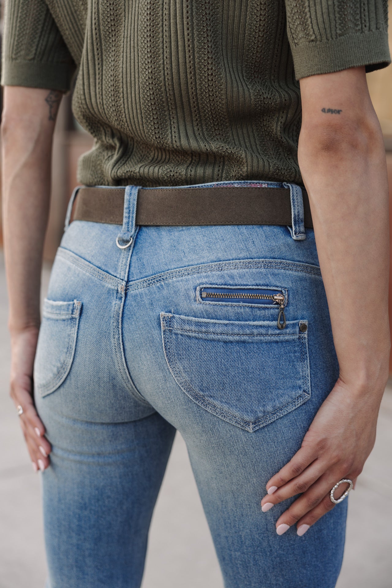 

Slim jeans Woman Alexa High Waist Cropped pirana | Freeman T. Porter