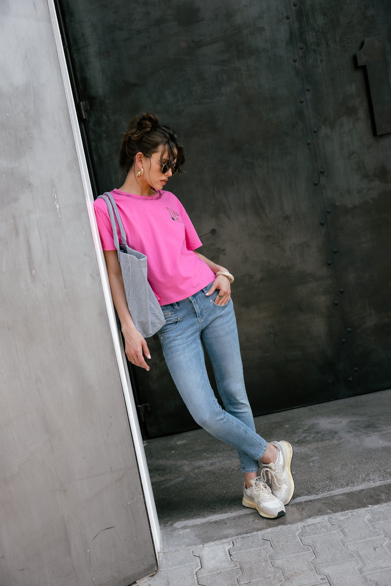 

High-waisted 7/8 jeans Women Alexa High Waist Cropped morning | Freeman T. Porter