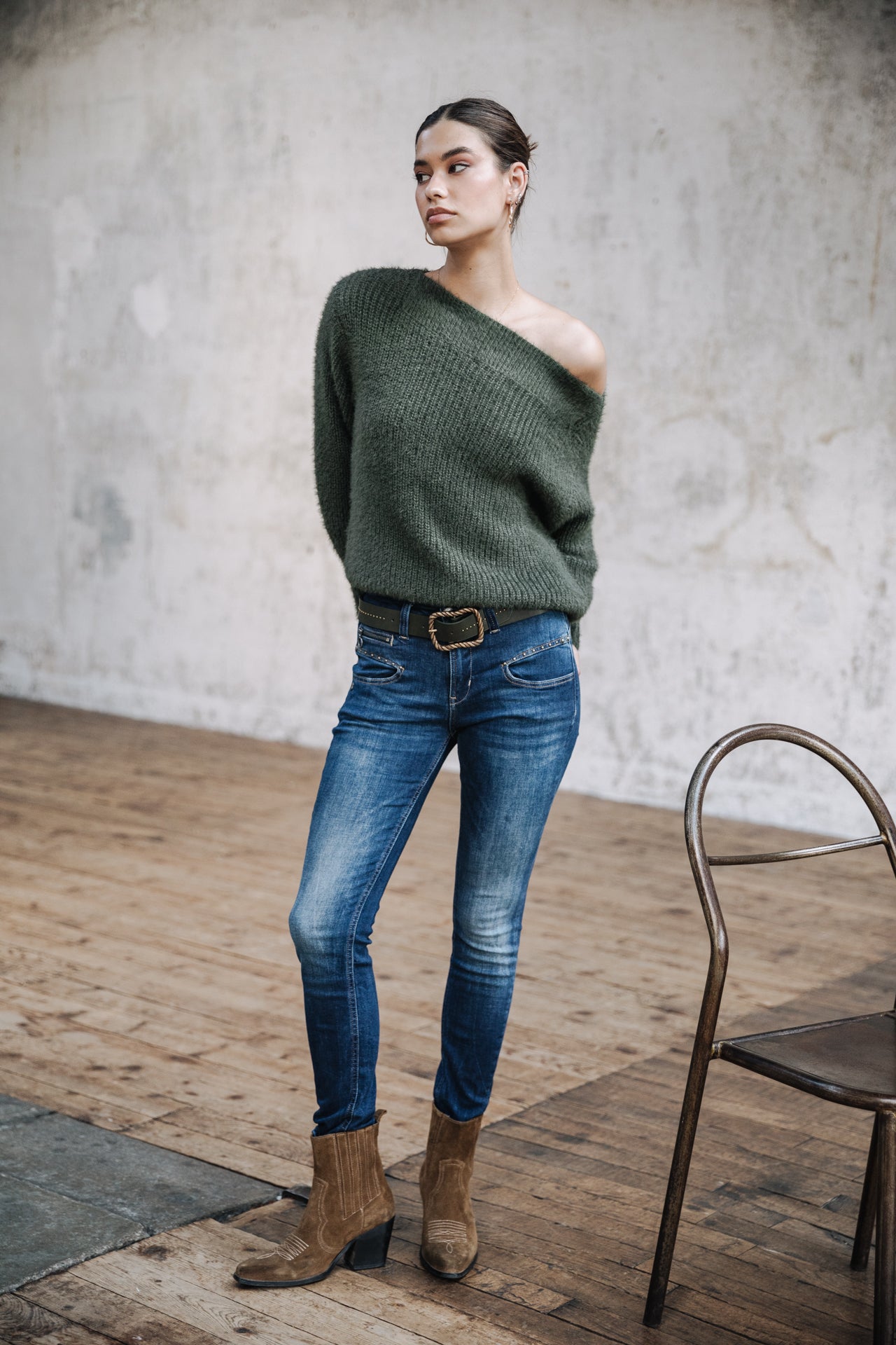 

Jeans taille haute 7/8 Femme Alexa High Waist Cropped fever | Freeman T. Porter