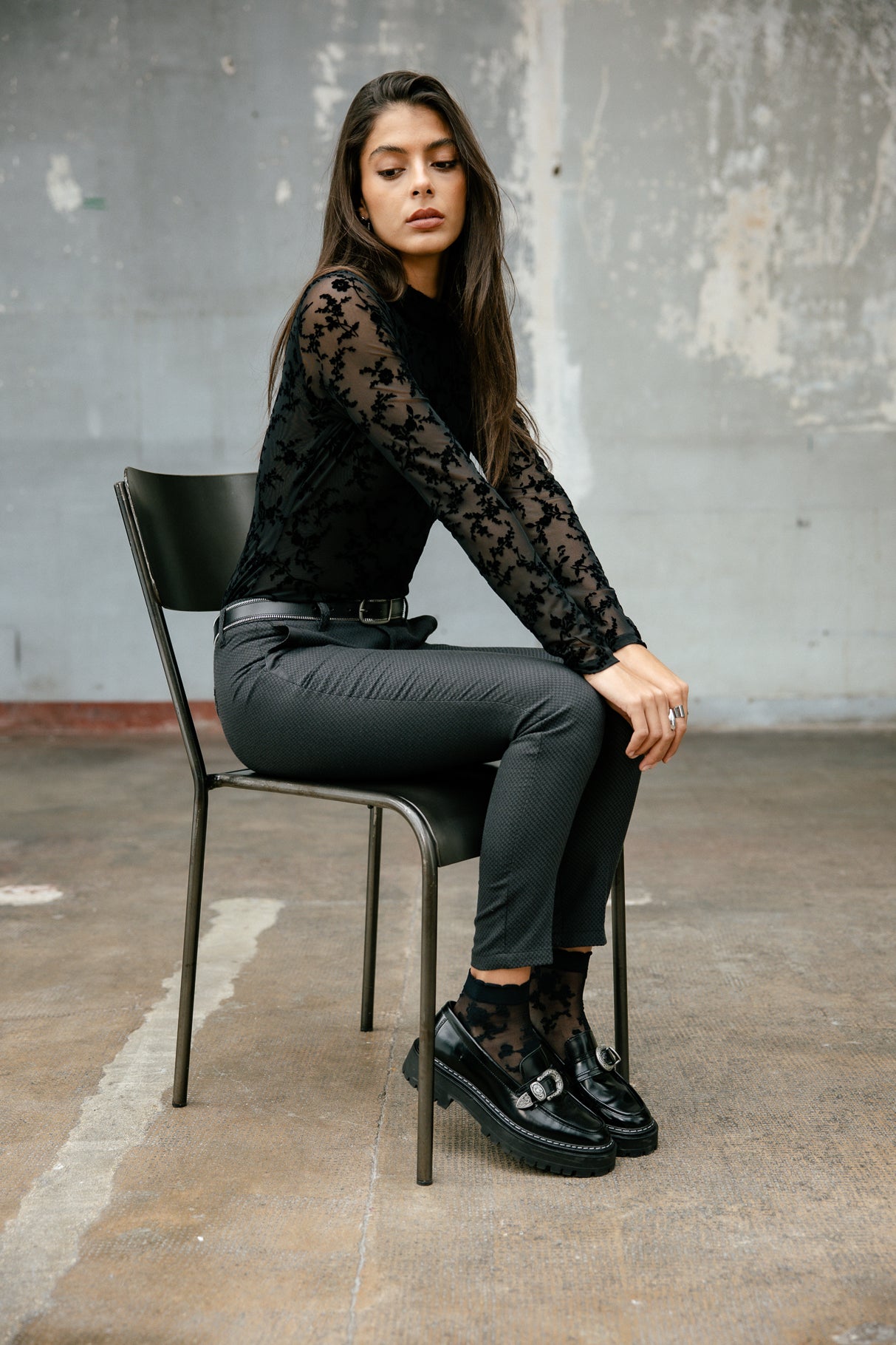 

Pantalones super slim Mujer Tessa Colish ebony | Freeman T. Porter