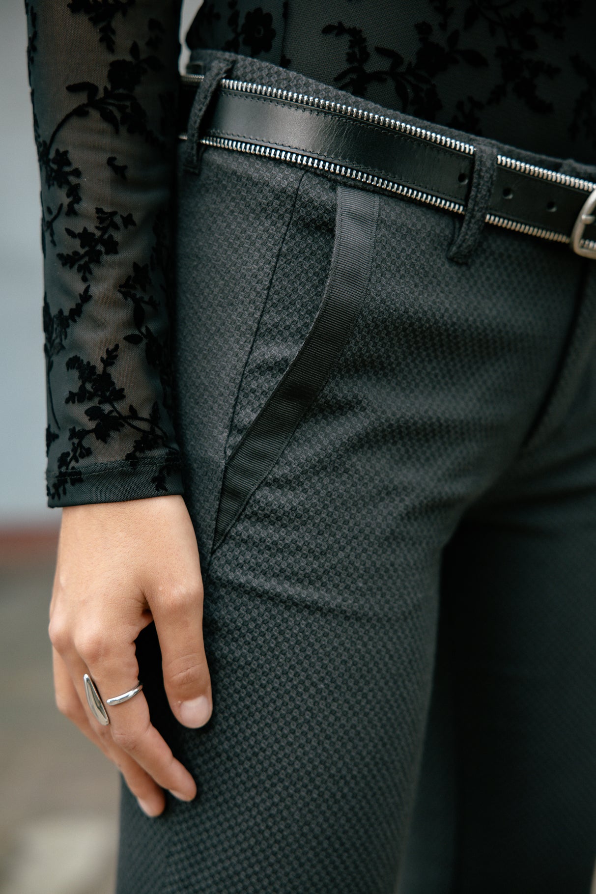

Pantalones super slim Mujer Tessa Colish ebony | Freeman T. Porter