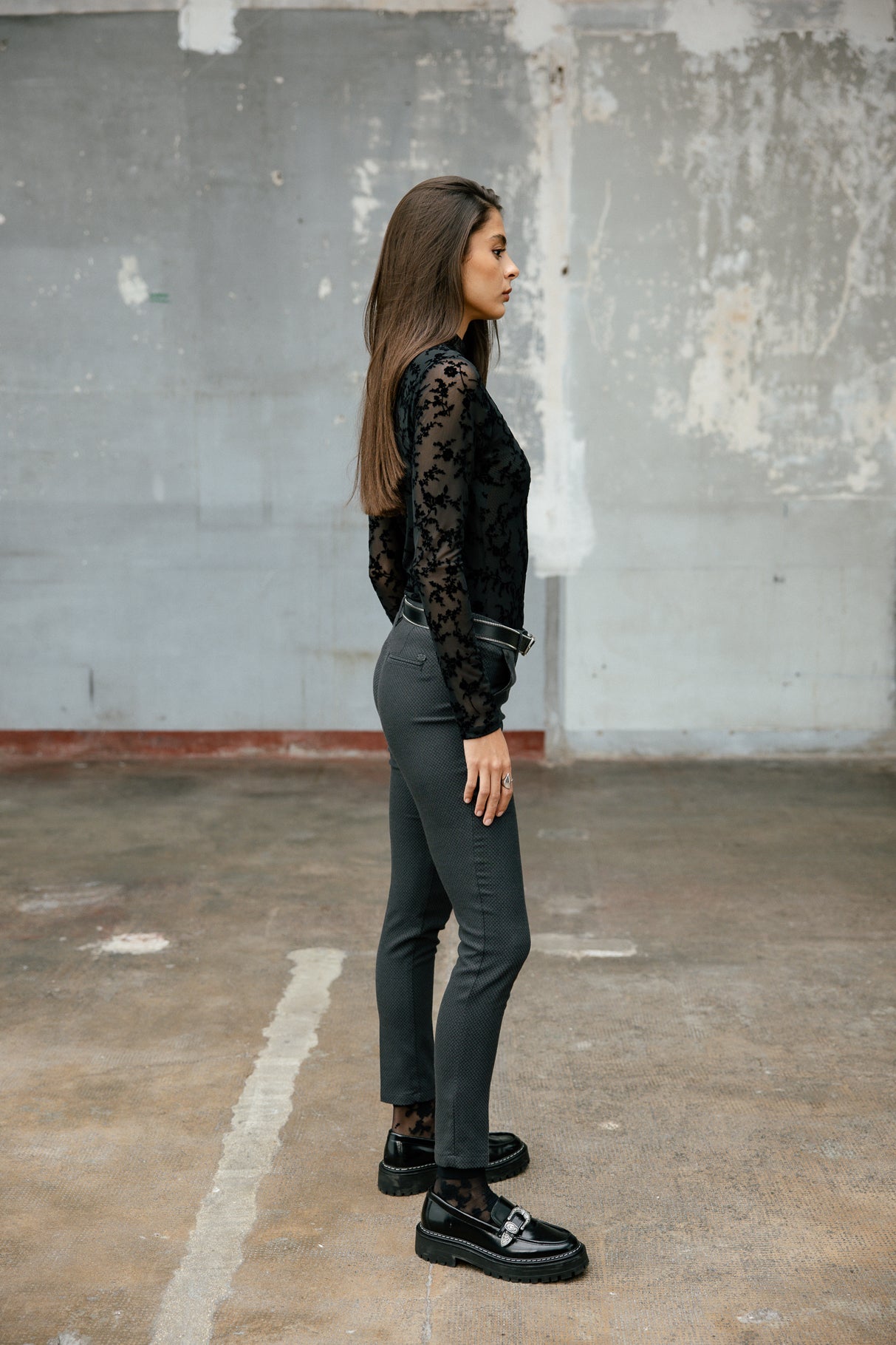

Pantalones super slim Mujer Tessa Colish ebony | Freeman T. Porter