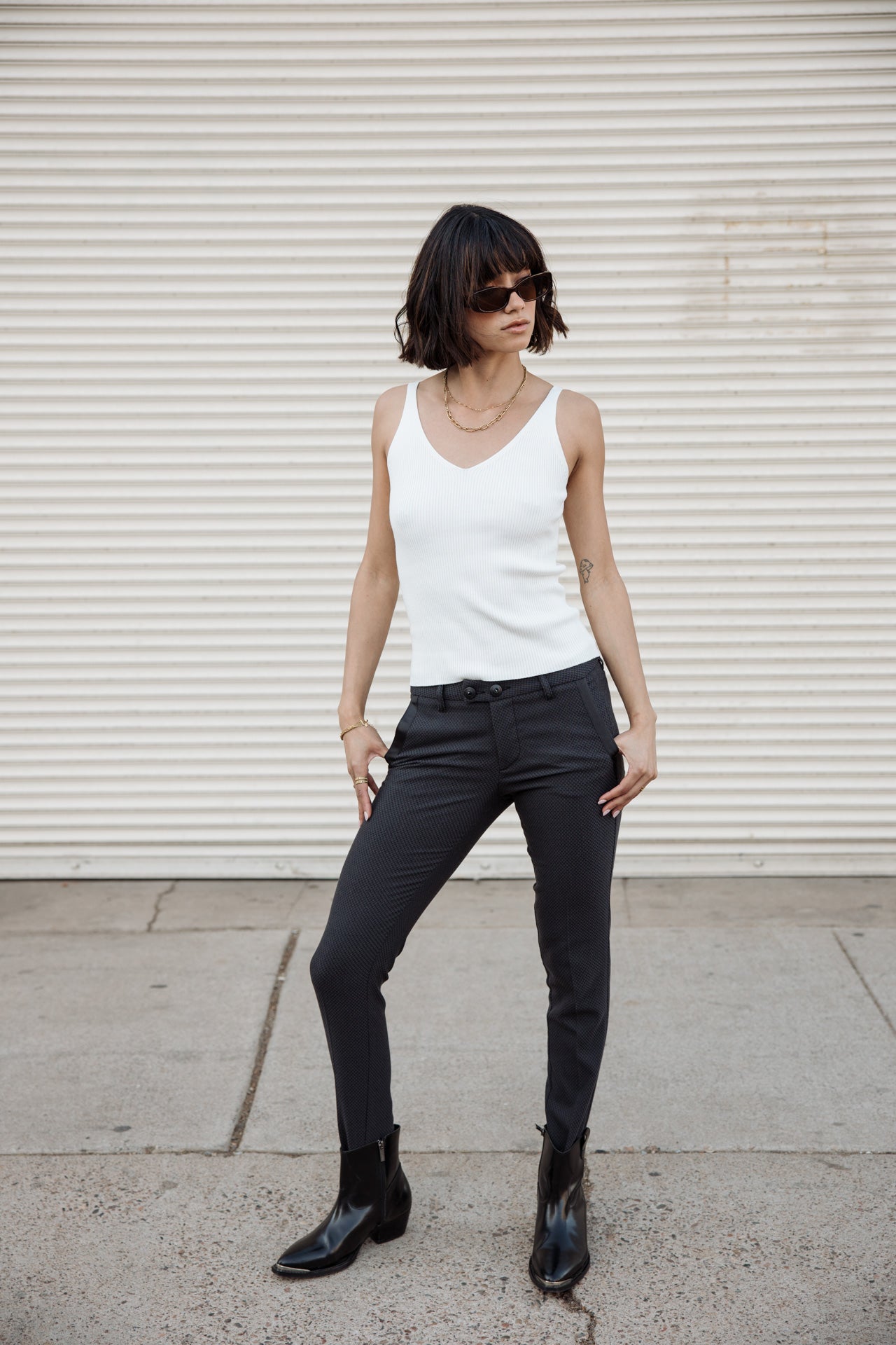 

Super-slim pants Woman Tessa Colish ebony | Freeman T. Porter