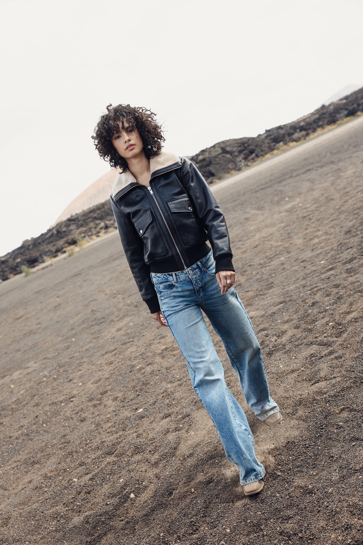 

Jeans cintura descida wide leg Mulher Agatha bocaina | Freeman T. Porter