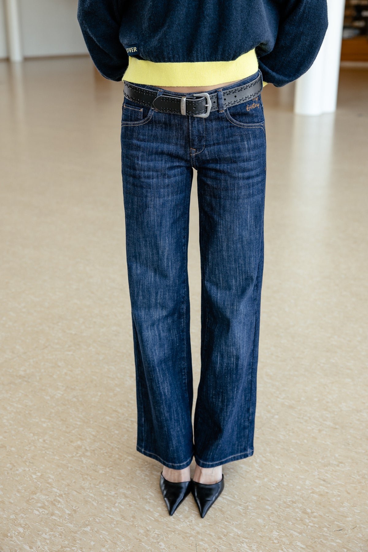

Jeans large taille basse Femme Agatha bloop | Freeman T. Porter