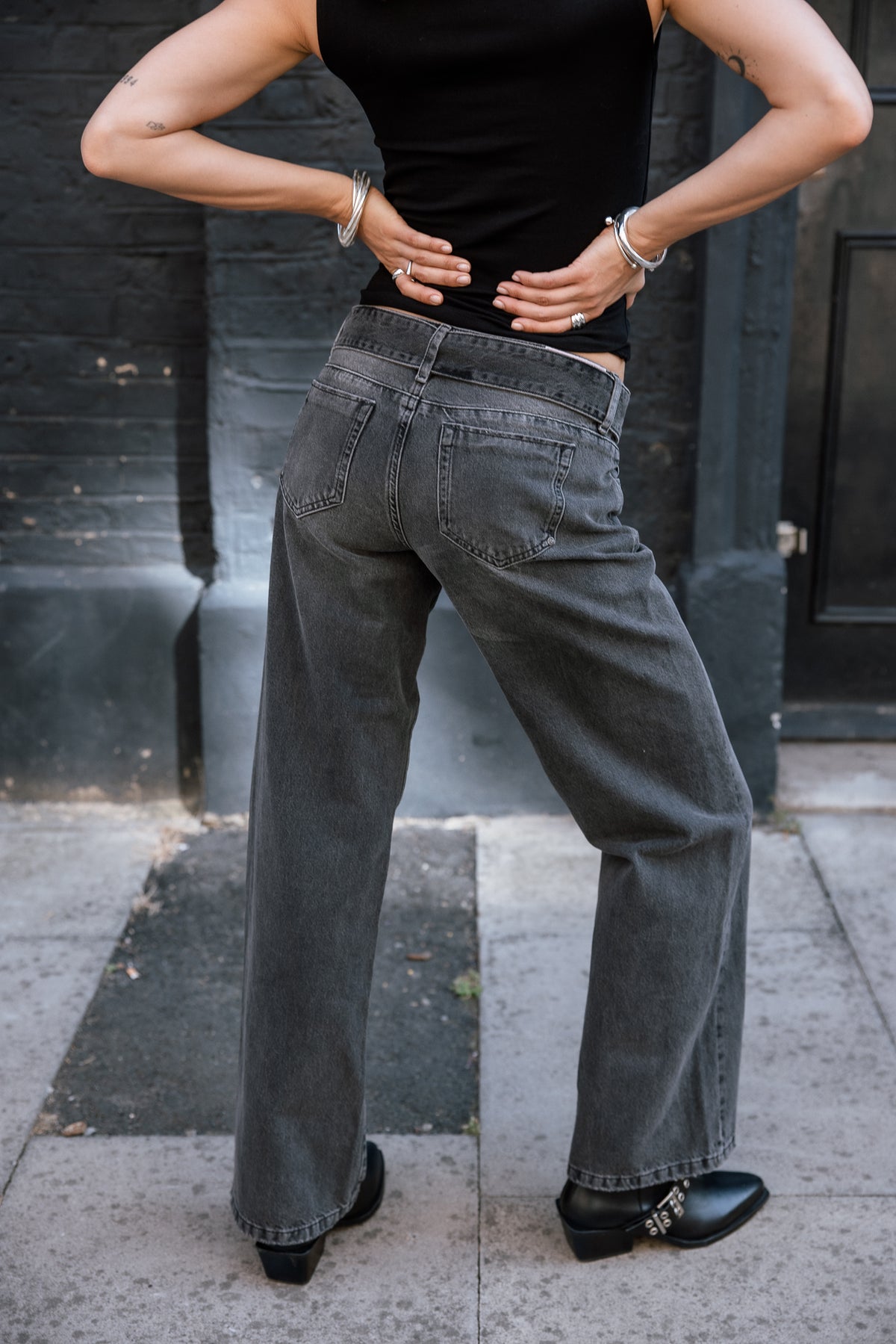 

Low Waist Wide Jeans Damen Agatha blisty | Freeman T. Porter