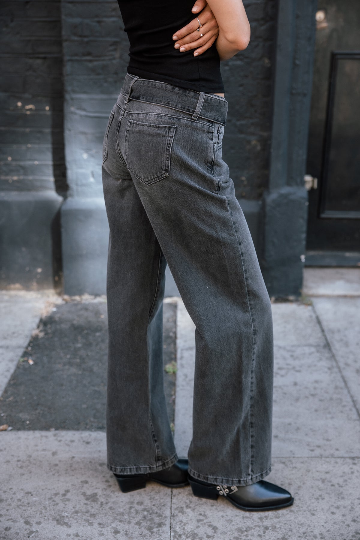 

Low Waist Wide Jeans Damen Agatha blisty | Freeman T. Porter