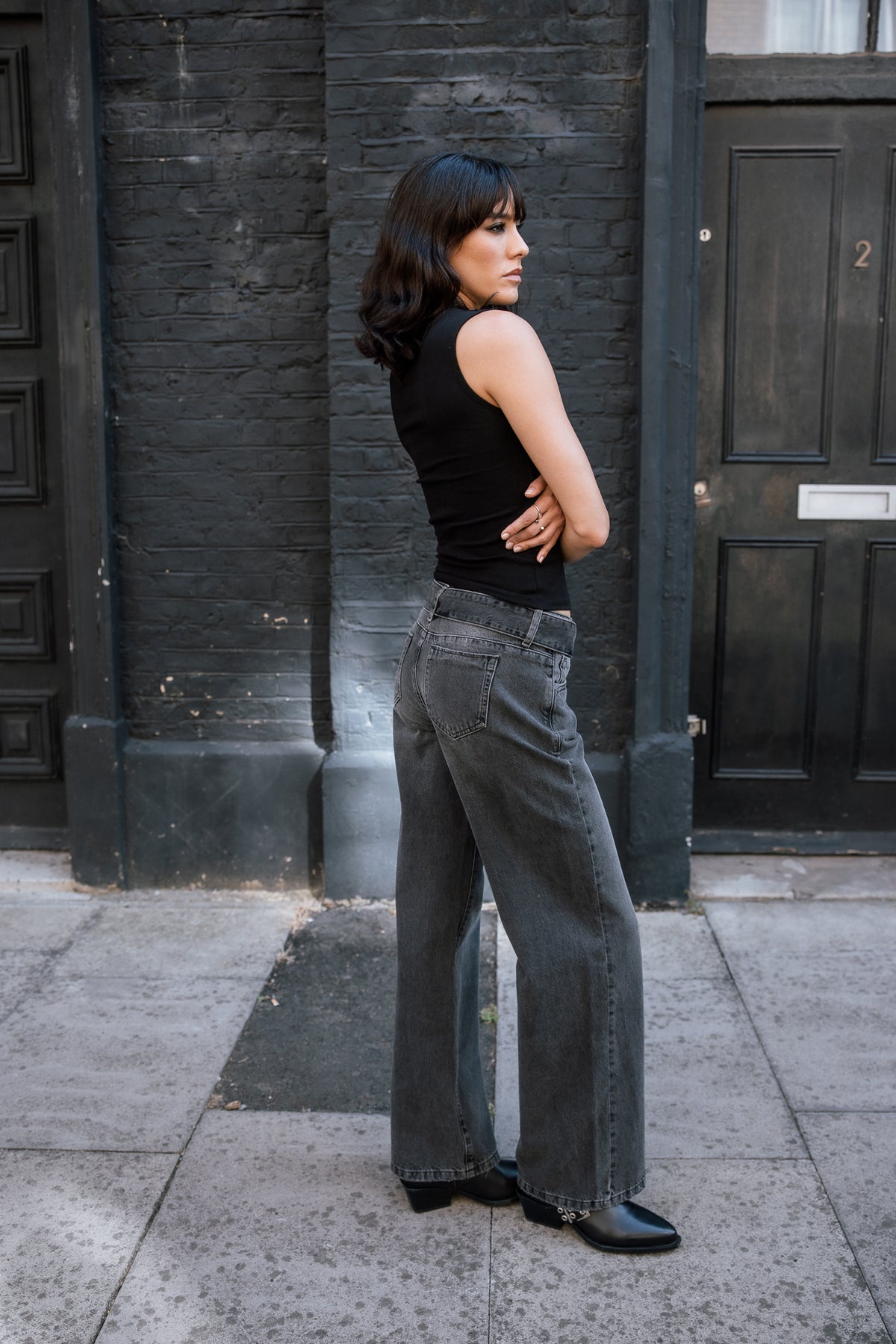 

Low Waist Wide Jeans Damen Agatha blisty | Freeman T. Porter