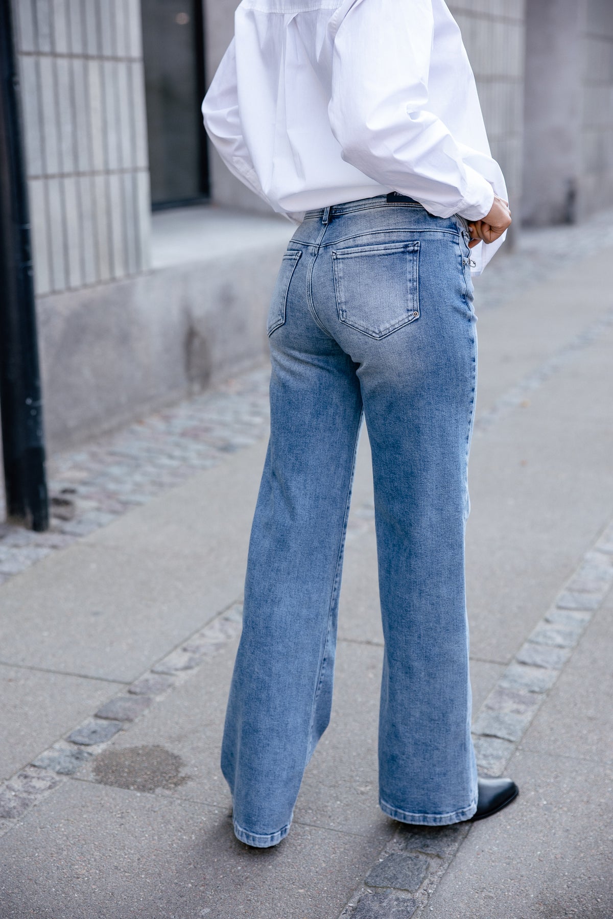 

Jeans mit weitem Bein und niedriger Taille Damen Agatha midolo | Freeman T. Porter