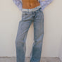 

Denim large taille basse  Femme Agatha bazure | Freeman T. Porter