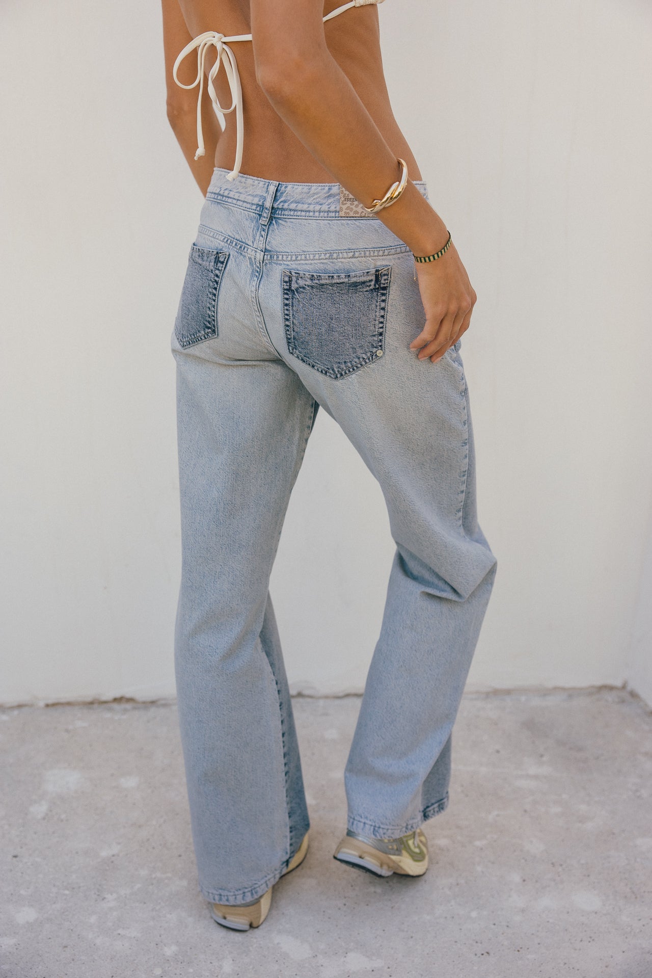 
              

Denim large taille basse  Femme Agatha bazure | Freeman T. Porter
            