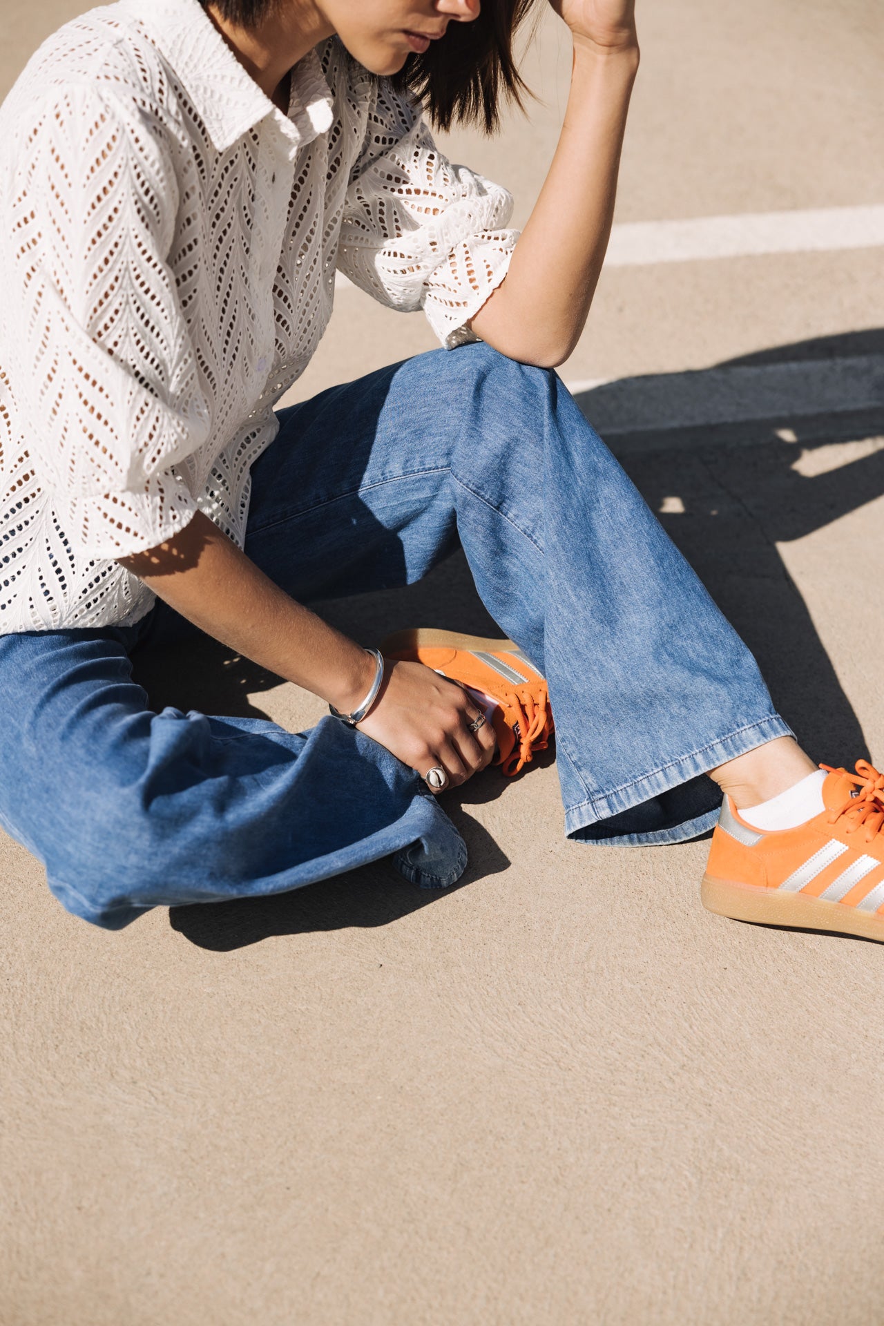 

Weite Jeans Frau Agatha manzana med | Freeman T. Porter