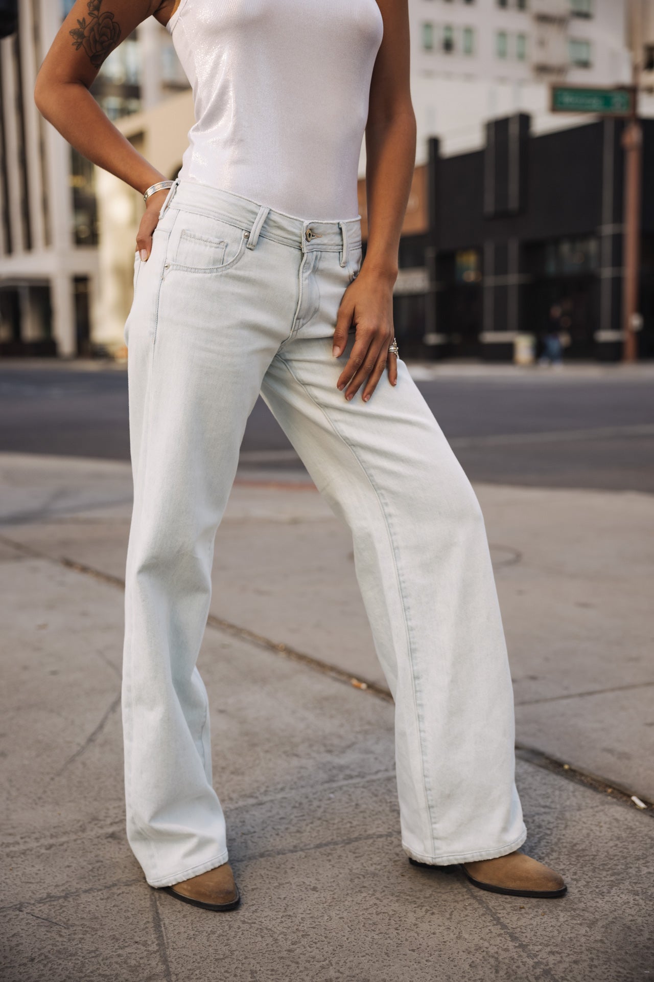 

Wide-leg jeans Woman Agatha scala | Freeman T. Porter