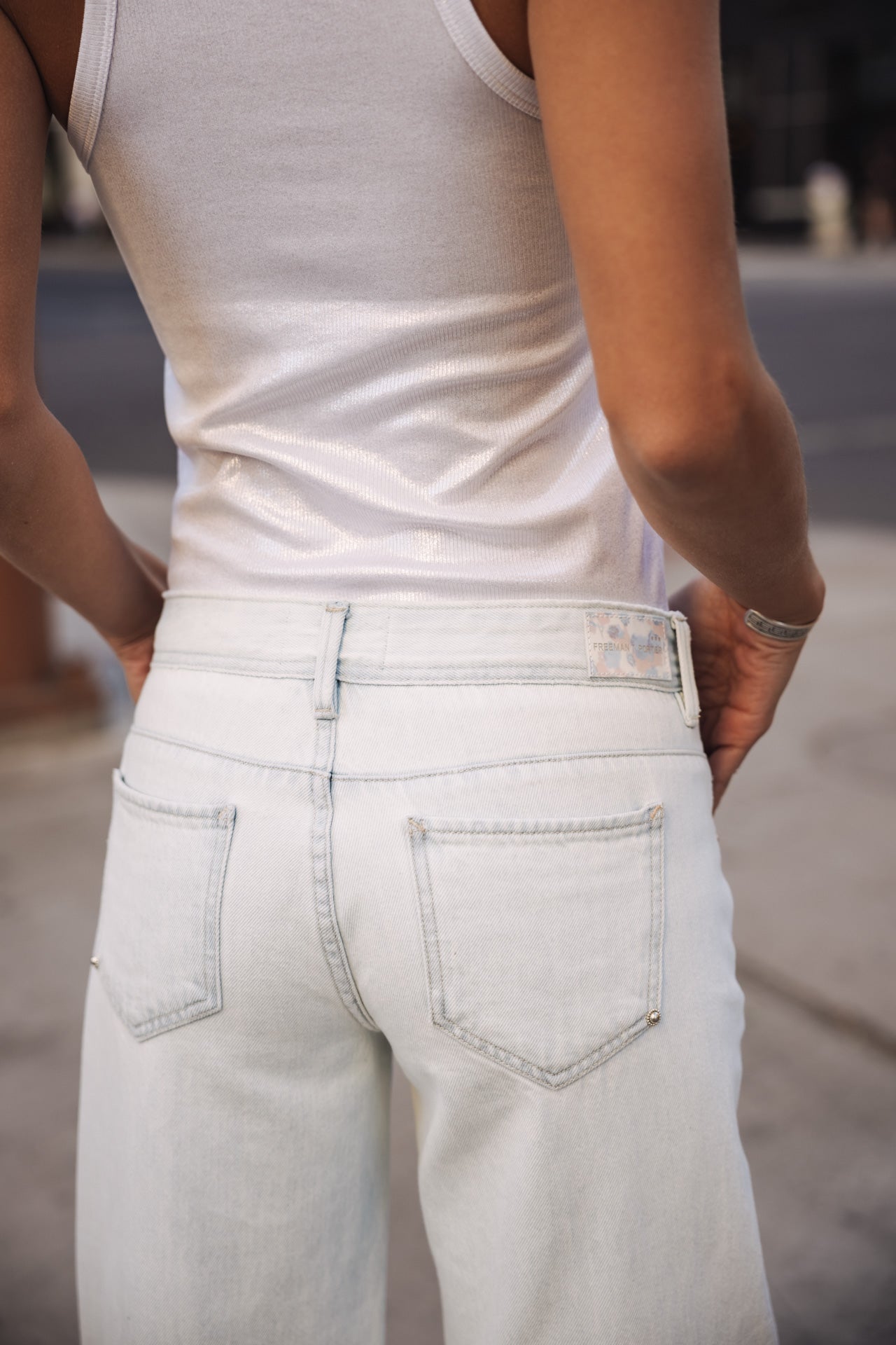 

Wide-leg jeans Woman Agatha scala | Freeman T. Porter