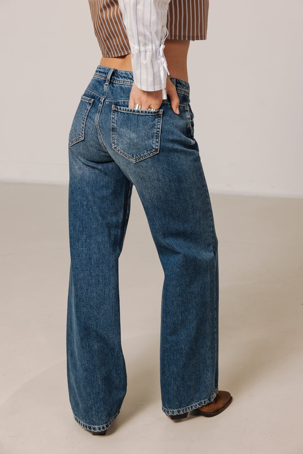 

Jeans large taille basse Femme Agatha magnus | Freeman T. Porter