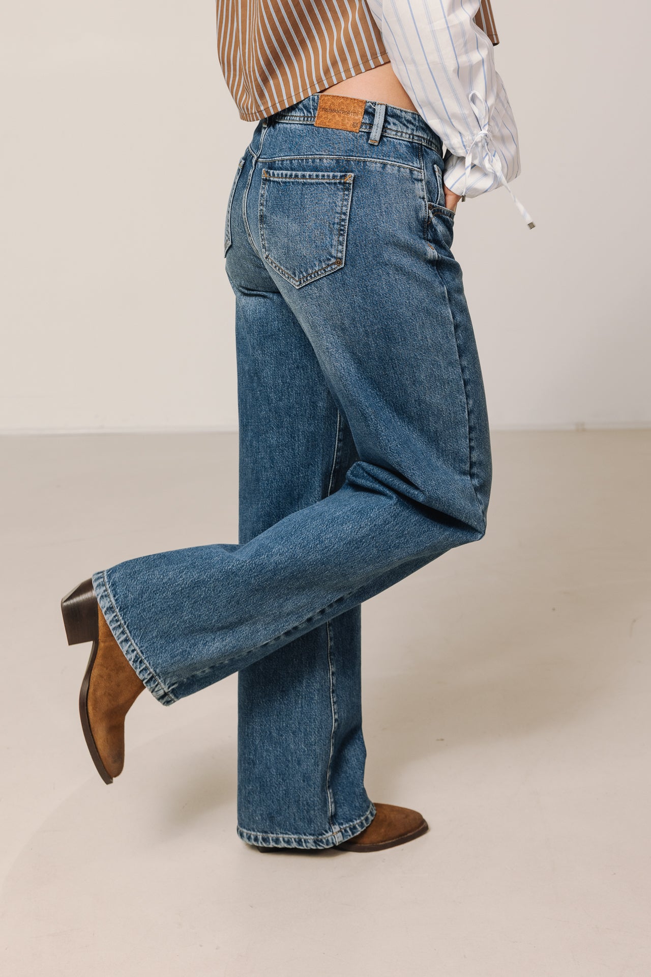 

Jeans large taille basse Femme Agatha magnus | Freeman T. Porter