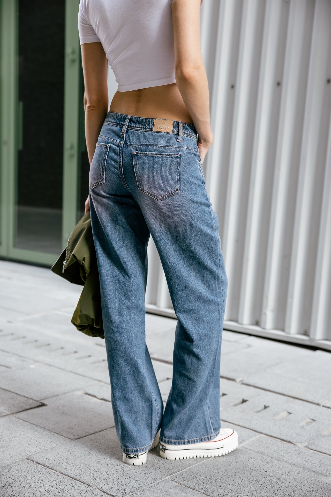 

Jeans large taille basse Femme Agatha Denim wonder med pinky | Freeman T. Porter