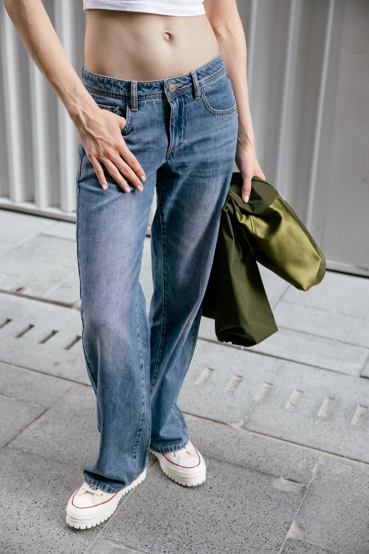 

Jeans large taille basse Femme Agatha Denim wonder med pinky | Freeman T. Porter