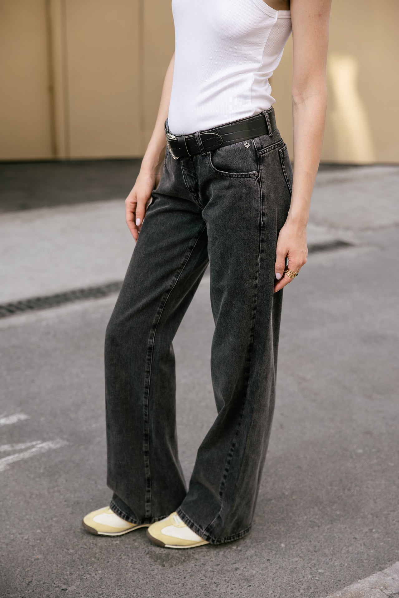 

Jeans large taille basse Femme Agatha Denim bonrisa | Freeman T. Porter