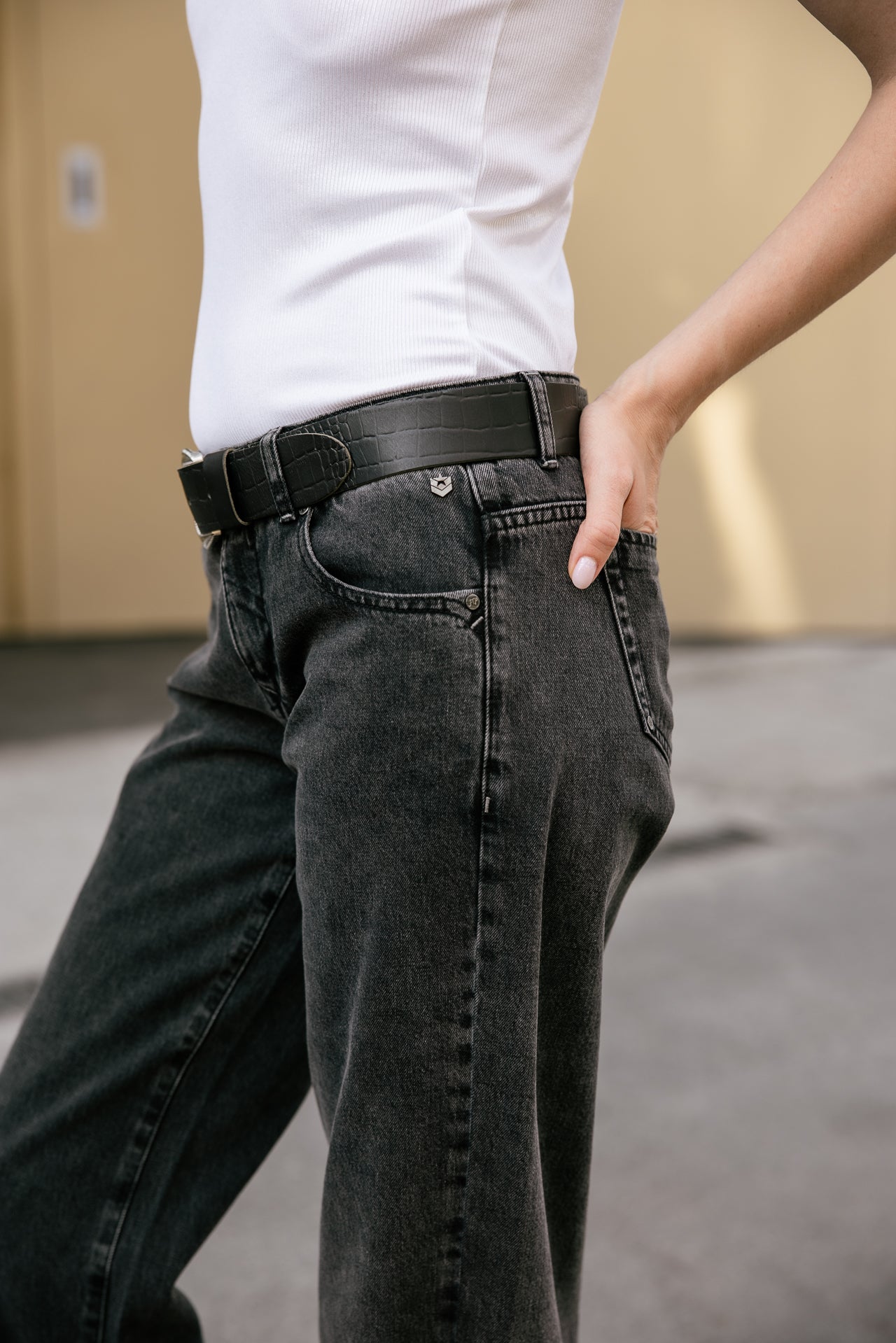 

Jeans large taille basse Femme Agatha Denim bonrisa | Freeman T. Porter