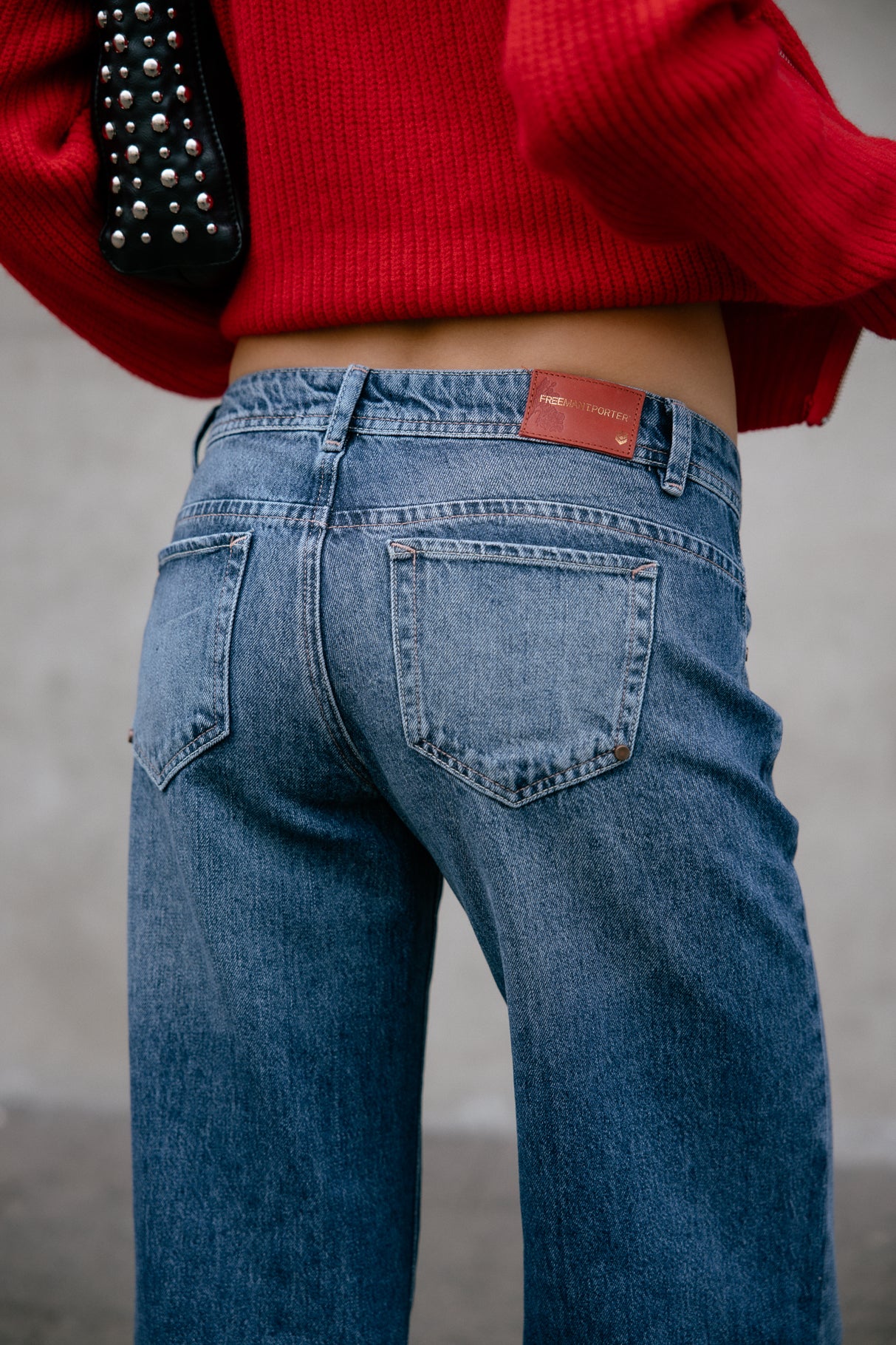 

Jeans large taille basse Femme Agatha paolino | Freeman T. Porter