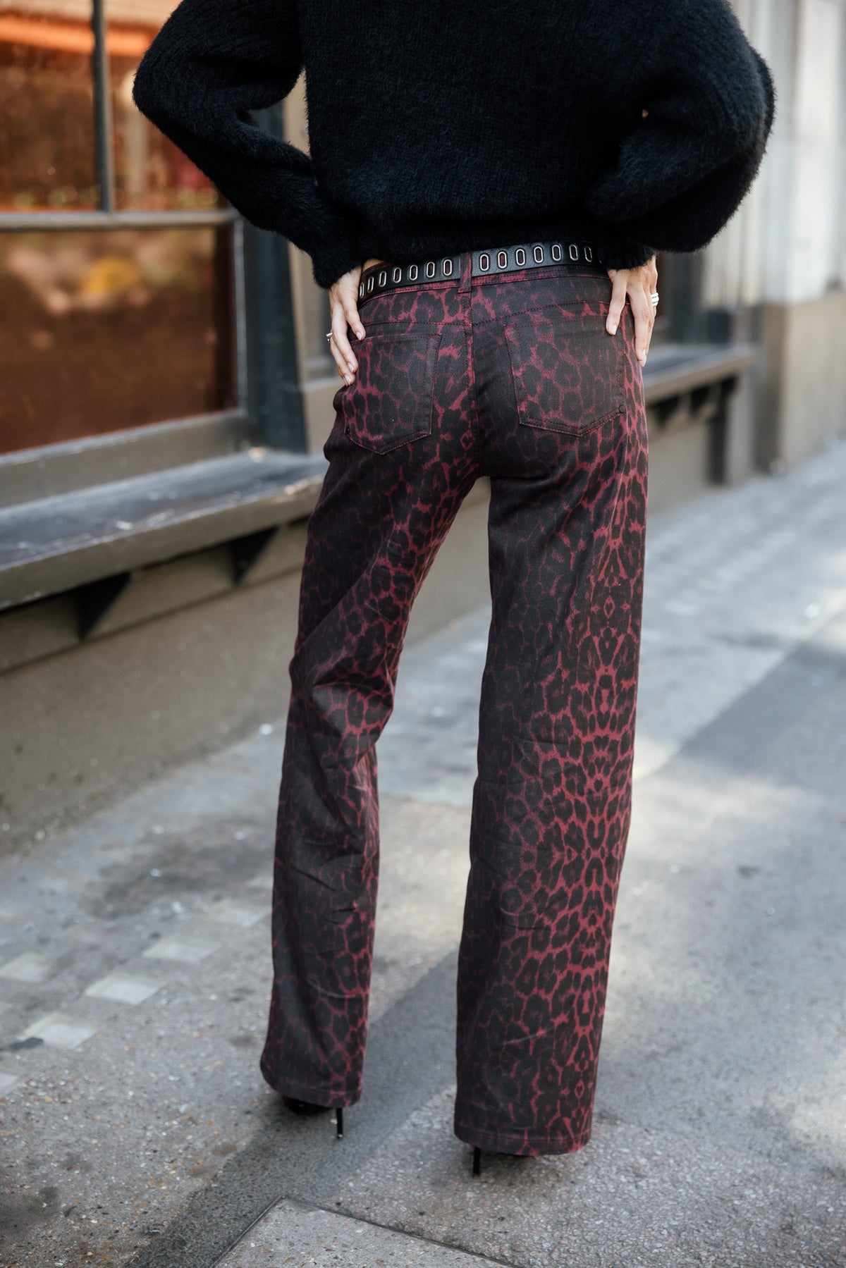 
              

Low-Rise Wide-Leg-Hose Damen Agatha Arusha tibetan red | Freeman T. Porter
            