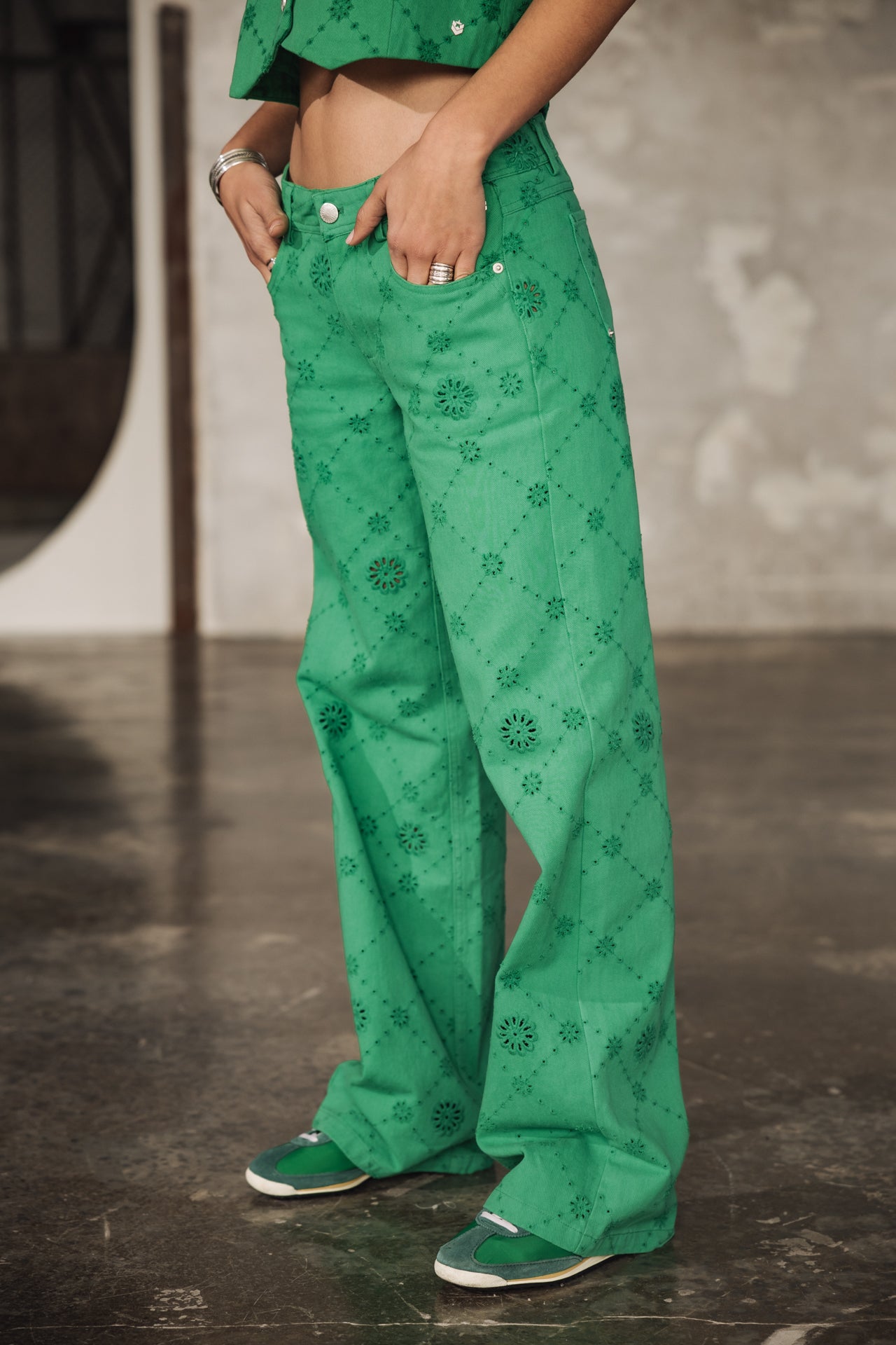 

Weite Hose Frau Agatha Boheme jolly green | Freeman T. Porter